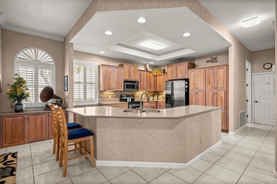 Welcome to this Entertainer's Dream Property overlooking the on Ocala Palms Golf and Country Club in Florida - for sale on GolfHomes.com, golf home, golf lot