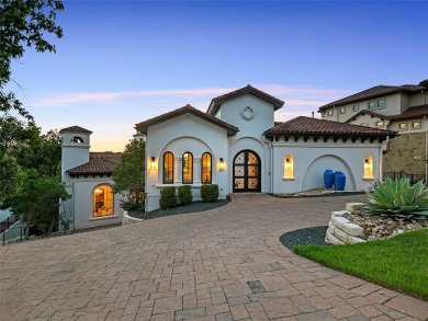 Visit .This Timeless Mediterranean-Santa Barbara Style home has on Lakeway Golf and Country Club in Texas - for sale on GolfHomes.com, golf home, golf lot