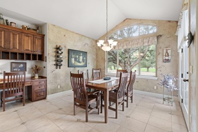 This stunning custom home boasts a vaulted, open floor plan on Eagle Crest Golf Resort - Resort Course in Oregon - for sale on GolfHomes.com, golf home, golf lot