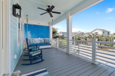 Charming Sunset Beach House custom built in 2023 is simply on Oyster Bay Golf Links in North Carolina - for sale on GolfHomes.com, golf home, golf lot
