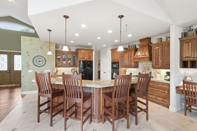 This stunning custom home boasts a vaulted, open floor plan on Eagle Crest Golf Resort - Resort Course in Oregon - for sale on GolfHomes.com, golf home, golf lot