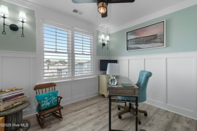 Charming Sunset Beach House custom built in 2023 is simply on Oyster Bay Golf Links in North Carolina - for sale on GolfHomes.com, golf home, golf lot