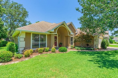 Nestled on the 3rd tee box, this beautifully designed 3-bedroom on Shalimar Pointe Golf and Country Club in Florida - for sale on GolfHomes.com, golf home, golf lot