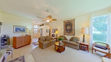 Nestled on the 3rd tee box, this beautifully designed 3-bedroom on Shalimar Pointe Golf and Country Club in Florida - for sale on GolfHomes.com, golf home, golf lot