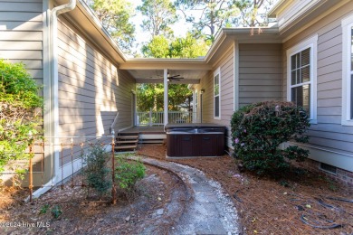 This charming Charlestonian-style 3-bedroom/2.5-bath home in on Pinehurst Resort and Country Club in North Carolina - for sale on GolfHomes.com, golf home, golf lot