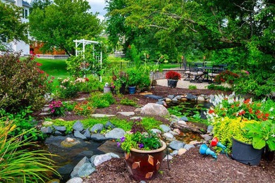 Welcome to this exquisite home nestled down a tree-lined street on White Eagle Golf Club in Illinois - for sale on GolfHomes.com, golf home, golf lot