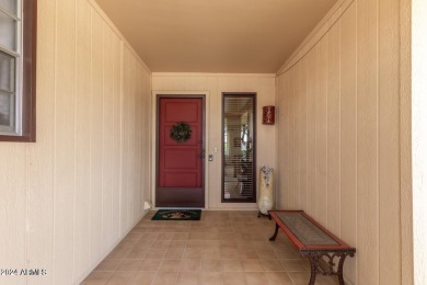 Discover the charm of this inviting 2-bedroom, 2-bath Sun City on Pebblebrook Golf Course in Arizona - for sale on GolfHomes.com, golf home, golf lot