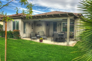 An immaculate home with 2 primary suites plus a powder room in on Indian Palms Country Club and Resort in California - for sale on GolfHomes.com, golf home, golf lot