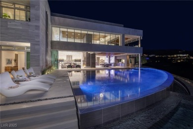 Modern Smart Resort-Style Custom. Elevated Double Fairway Bluff on Dragon Ridge Country Club in Nevada - for sale on GolfHomes.com, golf home, golf lot