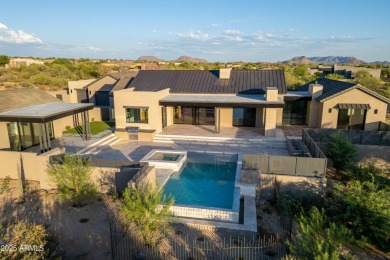 Welcome to the epitome of modern luxury living in the heart of on Desert Mountain Golf Club - Renegade Course in Arizona - for sale on GolfHomes.com, golf home, golf lot