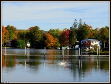 Completely renovated in 2020 this year round home sits on the on Lake Lackawanna Golf Course in New Jersey - for sale on GolfHomes.com, golf home, golf lot