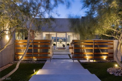 Modern Smart Resort-Style Custom. Elevated Double Fairway Bluff on Dragon Ridge Country Club in Nevada - for sale on GolfHomes.com, golf home, golf lot