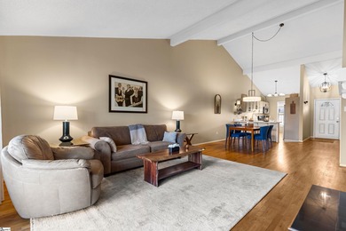 This beautifully updated end-unit condo offers effortless on Holly Tree Country Club in South Carolina - for sale on GolfHomes.com, golf home, golf lot