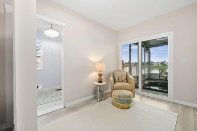 Discover resort-style living on the scenic shores of Lake on Blue Cypress Golf and RV Resort in Florida - for sale on GolfHomes.com, golf home, golf lot