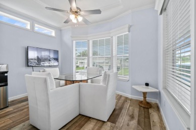 Discover resort-style living on the scenic shores of Lake on Blue Cypress Golf and RV Resort in Florida - for sale on GolfHomes.com, golf home, golf lot