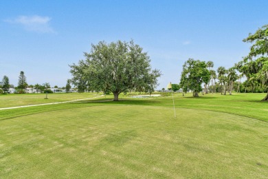 Discover resort-style living on the scenic shores of Lake on Blue Cypress Golf and RV Resort in Florida - for sale on GolfHomes.com, golf home, golf lot