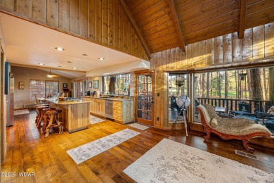 Escape to this premium cabin located on the twelfth fairway in on Pinetop Lakes Country Club in Arizona - for sale on GolfHomes.com, golf home, golf lot