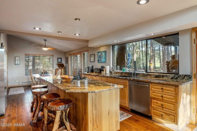 Escape to this premium cabin located on the twelfth fairway in on Pinetop Lakes Country Club in Arizona - for sale on GolfHomes.com, golf home, golf lot