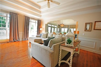 Lakefront Luxury Living! This immaculate open-concept ranch on Fairfield Plantation Golf and Country Club in Georgia - for sale on GolfHomes.com, golf home, golf lot