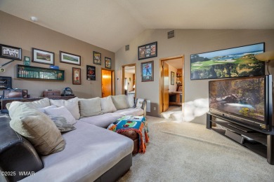 Escape to this premium cabin located on the twelfth fairway in on Pinetop Lakes Country Club in Arizona - for sale on GolfHomes.com, golf home, golf lot