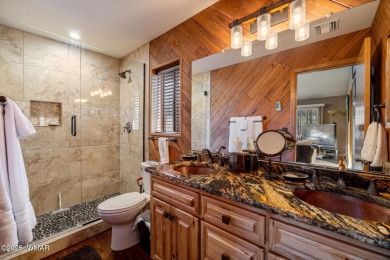 Escape to this premium cabin located on the twelfth fairway in on Pinetop Lakes Country Club in Arizona - for sale on GolfHomes.com, golf home, golf lot