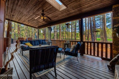 Escape to this premium cabin located on the twelfth fairway in on Pinetop Lakes Country Club in Arizona - for sale on GolfHomes.com, golf home, golf lot