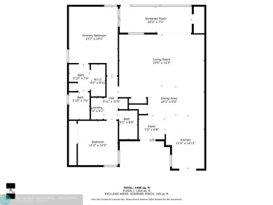 Contemporary Remodeled Move In Ready 2 Bedroom 2 Bath Villa on Stonebridge Golf and Country Club in Florida - for sale on GolfHomes.com, golf home, golf lot