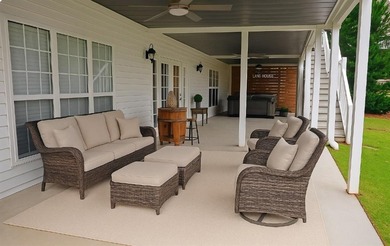 Lakefront Luxury Living! This immaculate open-concept ranch on Fairfield Plantation Golf and Country Club in Georgia - for sale on GolfHomes.com, golf home, golf lot