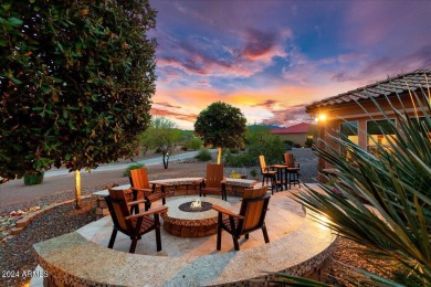 A MILLION DOLLAR VIEW WITH A HOUSE  THROWN IN! THIS ONE OF A on Copper Canyon Golf Club in Arizona - for sale on GolfHomes.com, golf home, golf lot