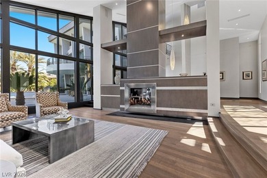 Architecturally striking & truly one-of-a-kind, this on TPC at Summerlin in Nevada - for sale on GolfHomes.com, golf home, golf lot