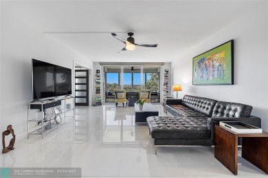 Nestled in a charming five-story condo community, this home on Palm-Aire Country Club and Resort - Palms in Florida - for sale on GolfHomes.com, golf home, golf lot