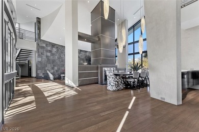 Architecturally striking & truly one-of-a-kind, this on TPC at Summerlin in Nevada - for sale on GolfHomes.com, golf home, golf lot