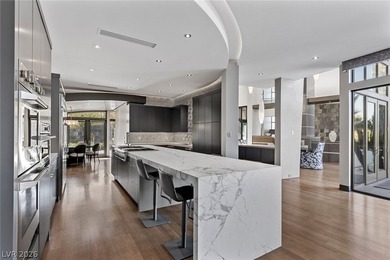 Architecturally striking & truly one-of-a-kind, this on TPC at Summerlin in Nevada - for sale on GolfHomes.com, golf home, golf lot