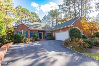 This lovely brick golf front home would be ideal as a primary on Talamore Golf Club in North Carolina - for sale on GolfHomes.com, golf home, golf lot