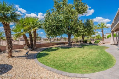 Overlooking the tee box on hole #3 at Lone Tree Golf Course on Lone Tree Golf Club in Arizona - for sale on GolfHomes.com, golf home, golf lot