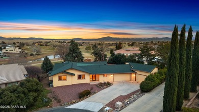 Golf Course Views, with water feature view! New roof in 2025! 4 on Prescott Golf and Country Club in Arizona - for sale on GolfHomes.com, golf home, golf lot