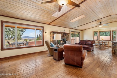 Golf Course Views, with water feature view! New roof in 2025! 4 on Prescott Golf and Country Club in Arizona - for sale on GolfHomes.com, golf home, golf lot