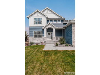 Stunning home nestled in a quiet, secluded neighborhood right on Idaho Falls Country Club in Idaho - for sale on GolfHomes.com, golf home, golf lot