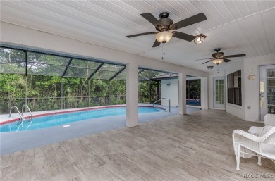 BEAUTIFUL SPACIOUS POOL HOME! This 4 bedroom 2 1/2 baths & 2 car on Sugarmill Woods Golf and Country Club in Florida - for sale on GolfHomes.com, golf home, golf lot