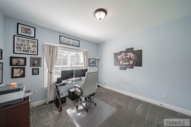 Stunning home nestled in a quiet, secluded neighborhood right on Idaho Falls Country Club in Idaho - for sale on GolfHomes.com, golf home, golf lot