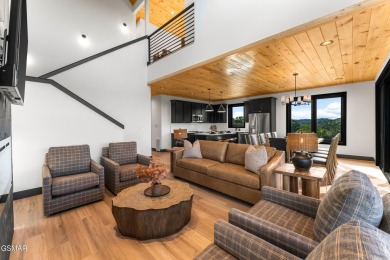 Luxury New Construction Pool Cabin showcasing panoramic views of on Sevierville Golf Club in Tennessee - for sale on GolfHomes.com, golf home, golf lot