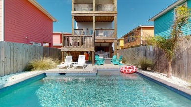 Beach side Old Town stunner with private pool! This 4 bedroom, 4 on Palmilla Beach Golf Club in Texas - for sale on GolfHomes.com, golf home, golf lot