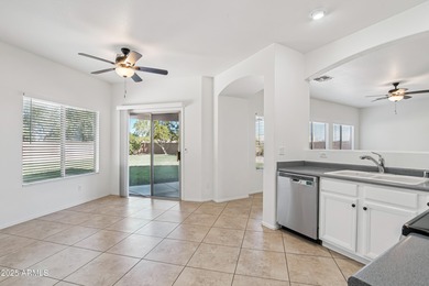 Welcome to this beautifully refreshed two-story 2,659 sq ft home on The Golf Club At Johnson Ranch in Arizona - for sale on GolfHomes.com, golf home, golf lot