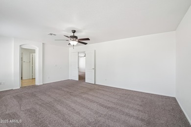 Welcome to this beautifully refreshed two-story 2,659 sq ft home on The Golf Club At Johnson Ranch in Arizona - for sale on GolfHomes.com, golf home, golf lot