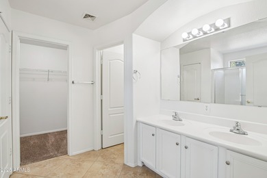 Welcome to this beautifully refreshed two-story 2,659 sq ft home on The Golf Club At Johnson Ranch in Arizona - for sale on GolfHomes.com, golf home, golf lot