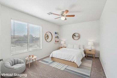 Welcome to this beautifully refreshed two-story 2,659 sq ft home on The Golf Club At Johnson Ranch in Arizona - for sale on GolfHomes.com, golf home, golf lot