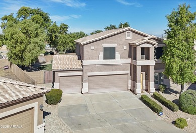 Welcome to this beautifully refreshed two-story 2,659 sq ft home on The Golf Club At Johnson Ranch in Arizona - for sale on GolfHomes.com, golf home, golf lot