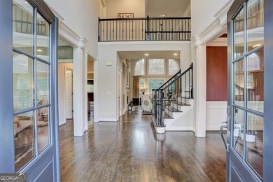 Nestled in the heart of the exclusive, gated community of Laurel on Laurel Springs Golf Club in Georgia - for sale on GolfHomes.com, golf home, golf lot