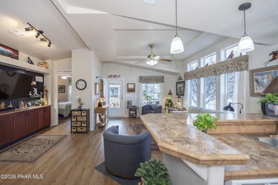 Fabulous 1500 Square Foot, 2010 CAVCO Double Wide in Highly on Prescott Golf and Country Club in Arizona - for sale on GolfHomes.com, golf home, golf lot