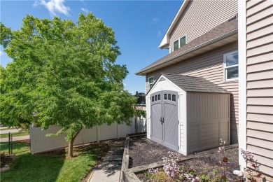 Discover this stunning 1.5-story home with seamless backyard on Hyperion Field Club in Iowa - for sale on GolfHomes.com, golf home, golf lot